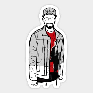 Spike Lee (25th Hour) Portrait Sticker